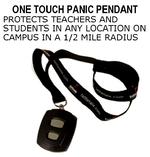 One touch panic pendant