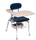 V.i.P.S. hard plastic chairs and desks