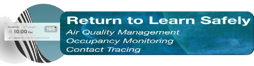 Classroom air quality sensors
