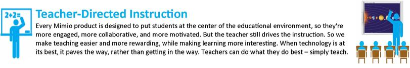 Mimio Teacher Directed Instruction